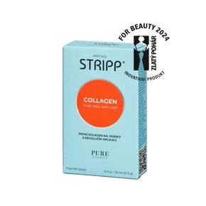 Pure District Stripp Kolagen vstřebávaný v ústech 30 ks (12,3 g)